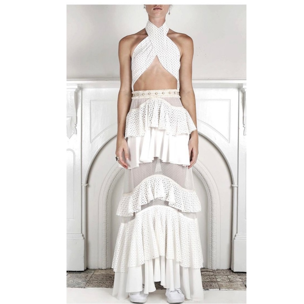 The IXIAH studded outlaw set paired with underside bandeau!